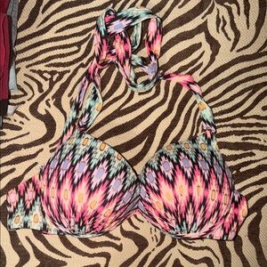 Victorias Secret 32S swim top - padded crossback
